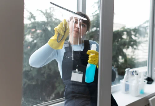 Nettoyage de vitres intérieures et extérieures à Olliergues